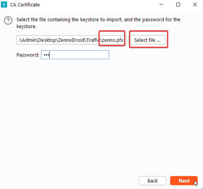 Private key